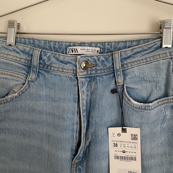 Zara high rise slim flair Jeans (LONG) - Picture 2 of 6